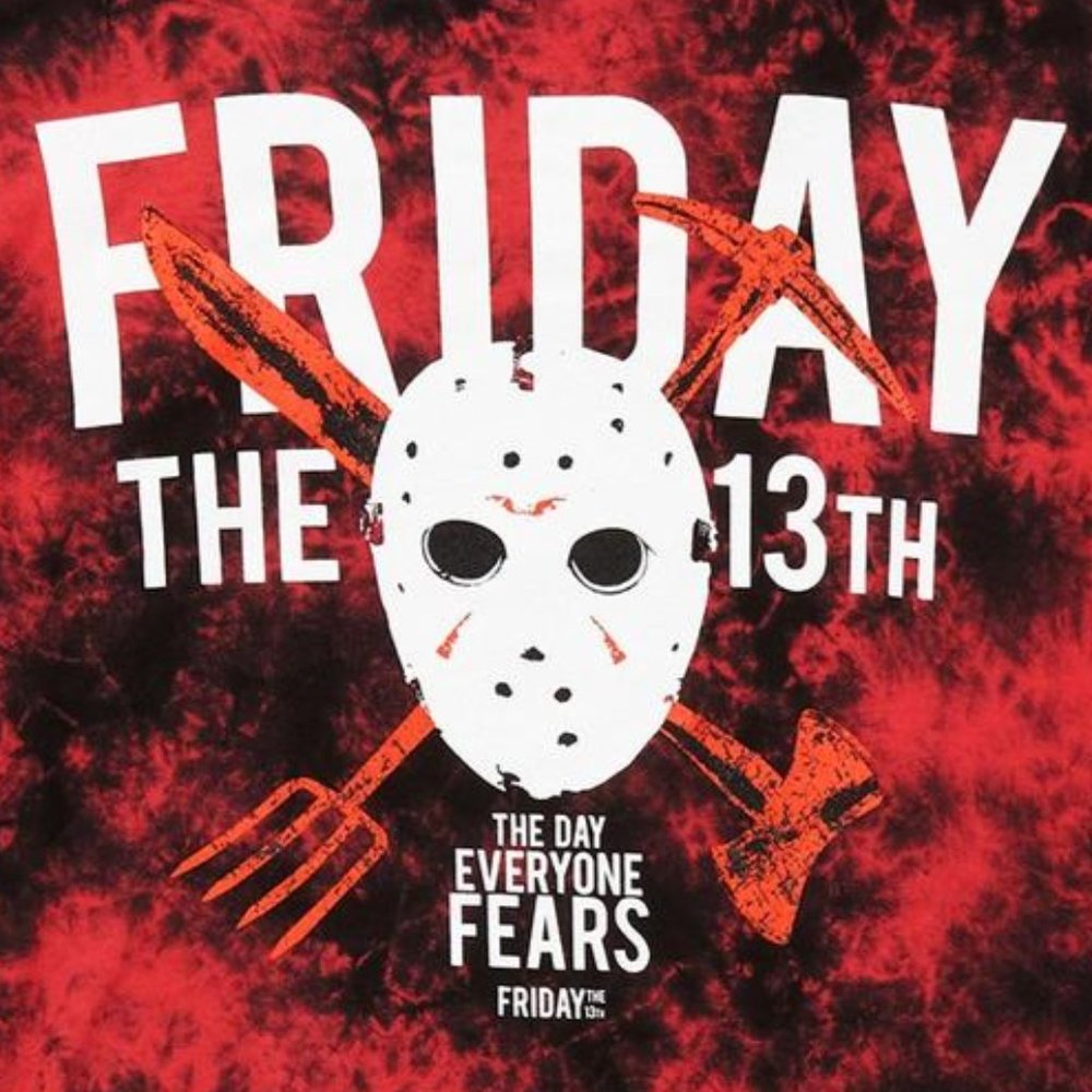 ❤️NWT HOT TOPIC FRIDAY THE 13TH TEE JASON VOORHEES HALLOWEEN PLUS 3X - Picture 6 of 8